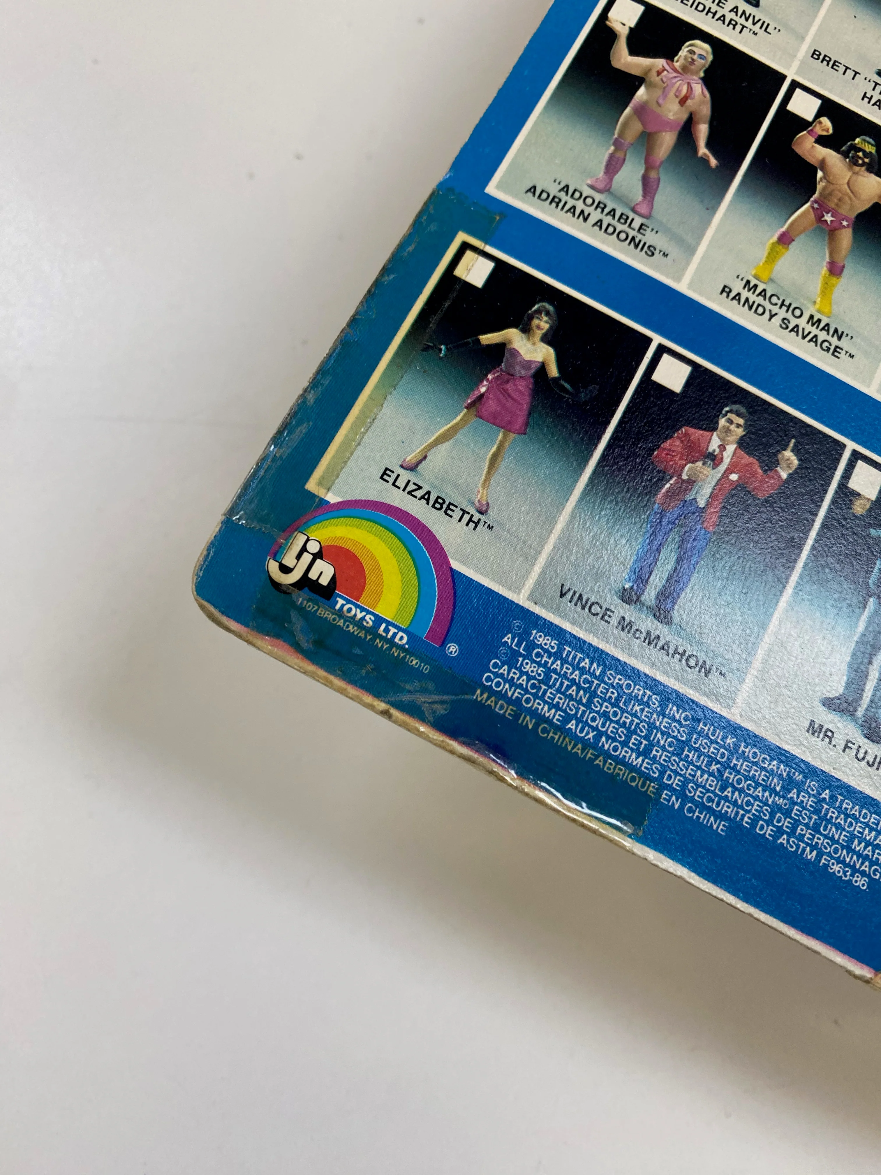 LJN - 1986 - WWF/WWE Wrestling Superstars - "Adorable" Adrian Adonis - 8" Figure - Item #5479 *Damaged Box* - Image 14