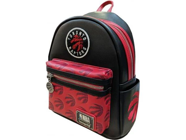 Loungefly - NBA - Red and Black Toronto Raptors - Backpack