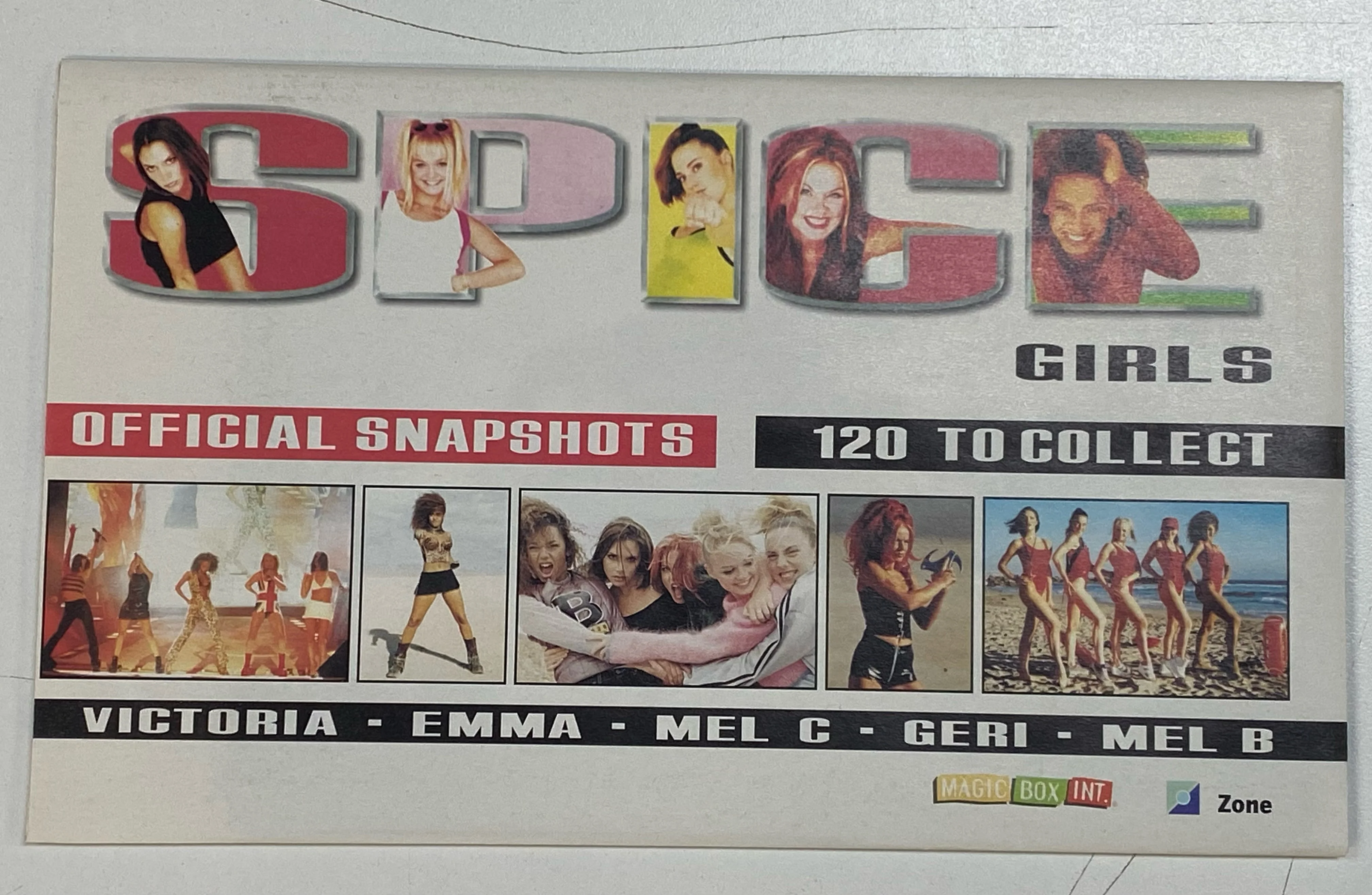 Magic Box International - Official Spice Girls Snapshots - Snapshot Pack - Series 1