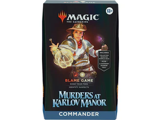 Magic the Gathering - Murders at Karlov Manor - Commander Deck - Blame Game