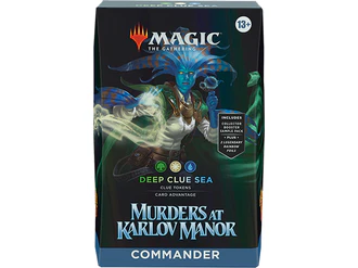 Magic the Gathering - Murders at Karlov Manor - Commander Deck - Deep Clue Sea