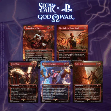 Magic the Gathering - Secret Lair - God of War - Greek - Image 2