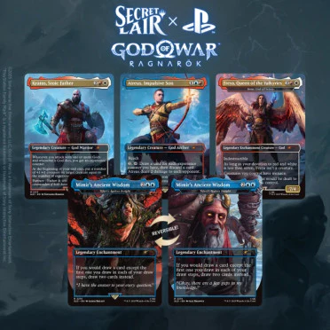 Magic the Gathering - Secret Lair - God of War - Norse - Image 2