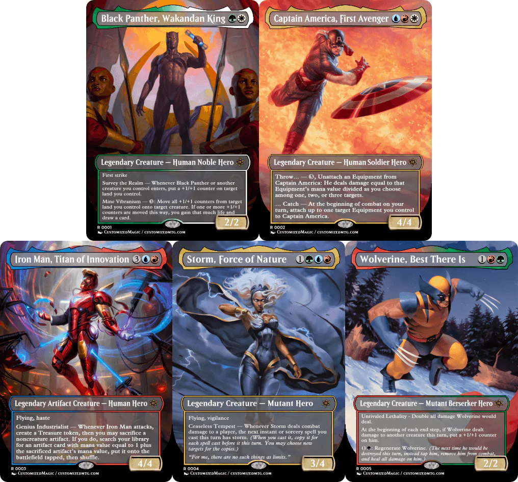 Magic the Gathering - Secret Lair - Marvel 6 - Image 2