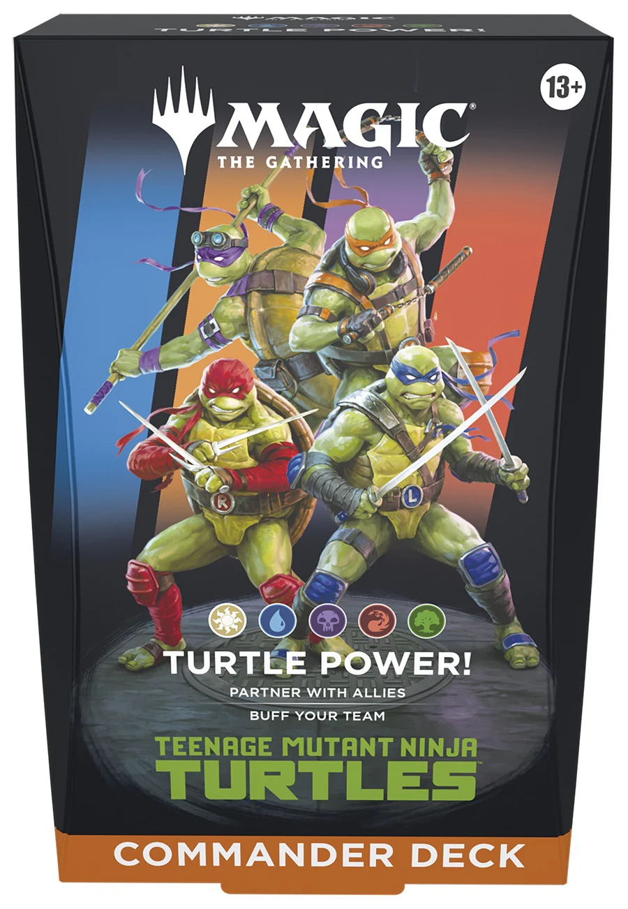 Magic the Gathering - Teenage Mutant Ninja Turtles - Turtle Power! - Commander Deck
