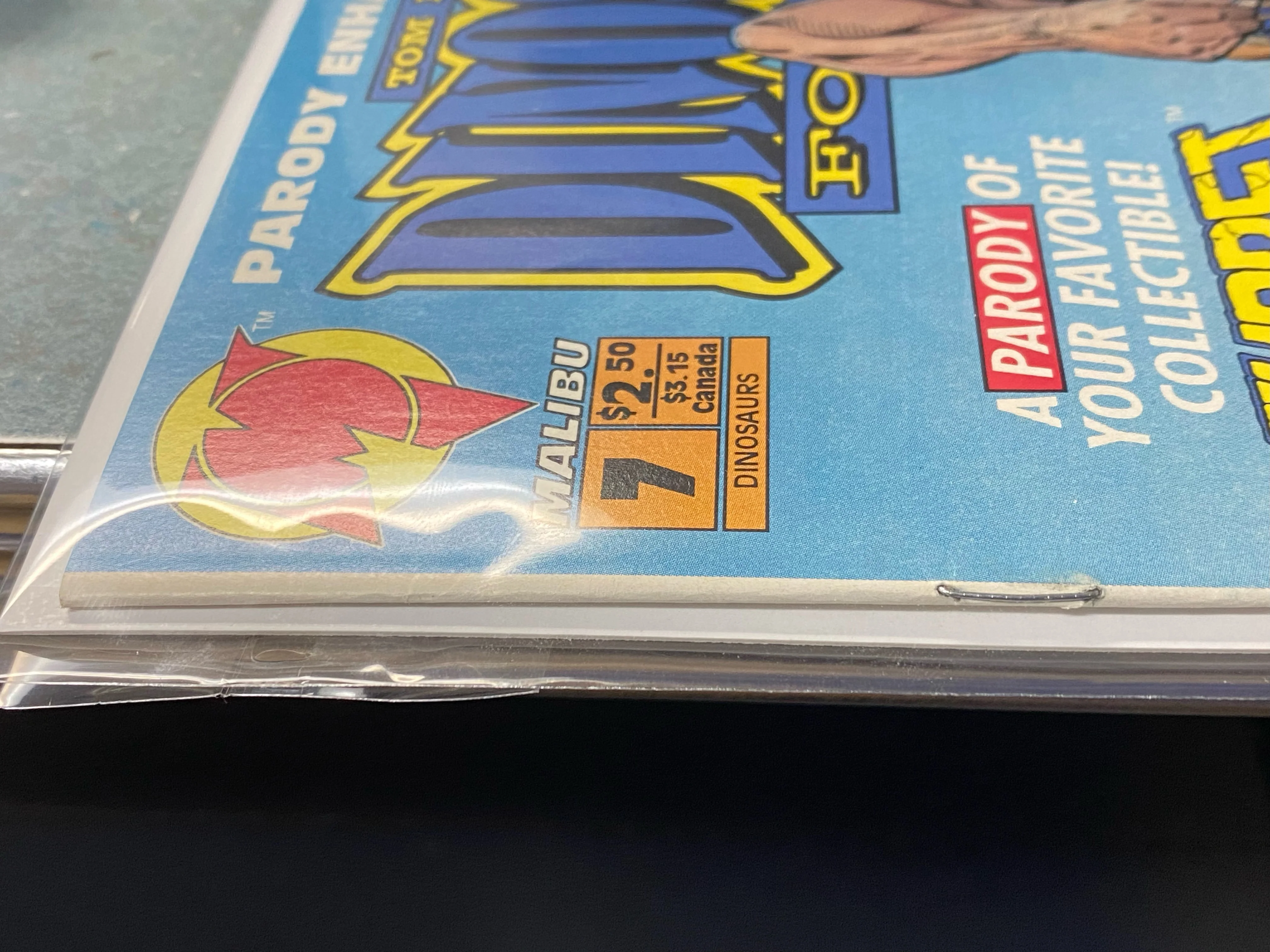 Malibu Comics - Dinosaurs for Hire (1993 2nd Series) 007 Tom Mason & Terry Pallot Signatures (Cond. FN) - 22506 - Image 6