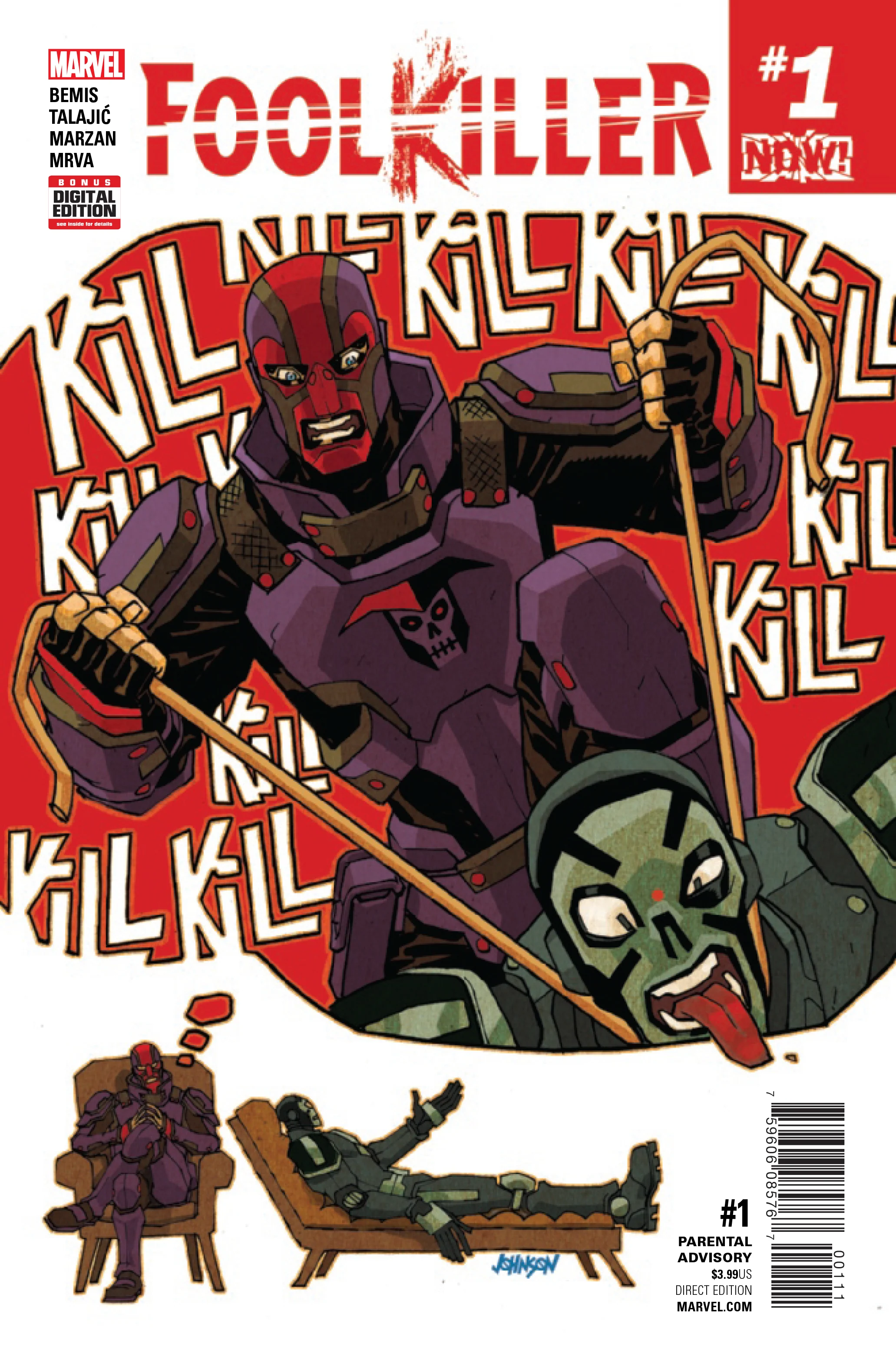 Marvel Comics - Foolkiller (2016) 001 (Cond. FN) - 1162