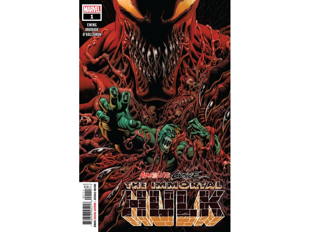 Marvel Comics - Absolute Carnage Immortal Hulk (2019) 001 (Cond. VF-) - 4740 - Image 2