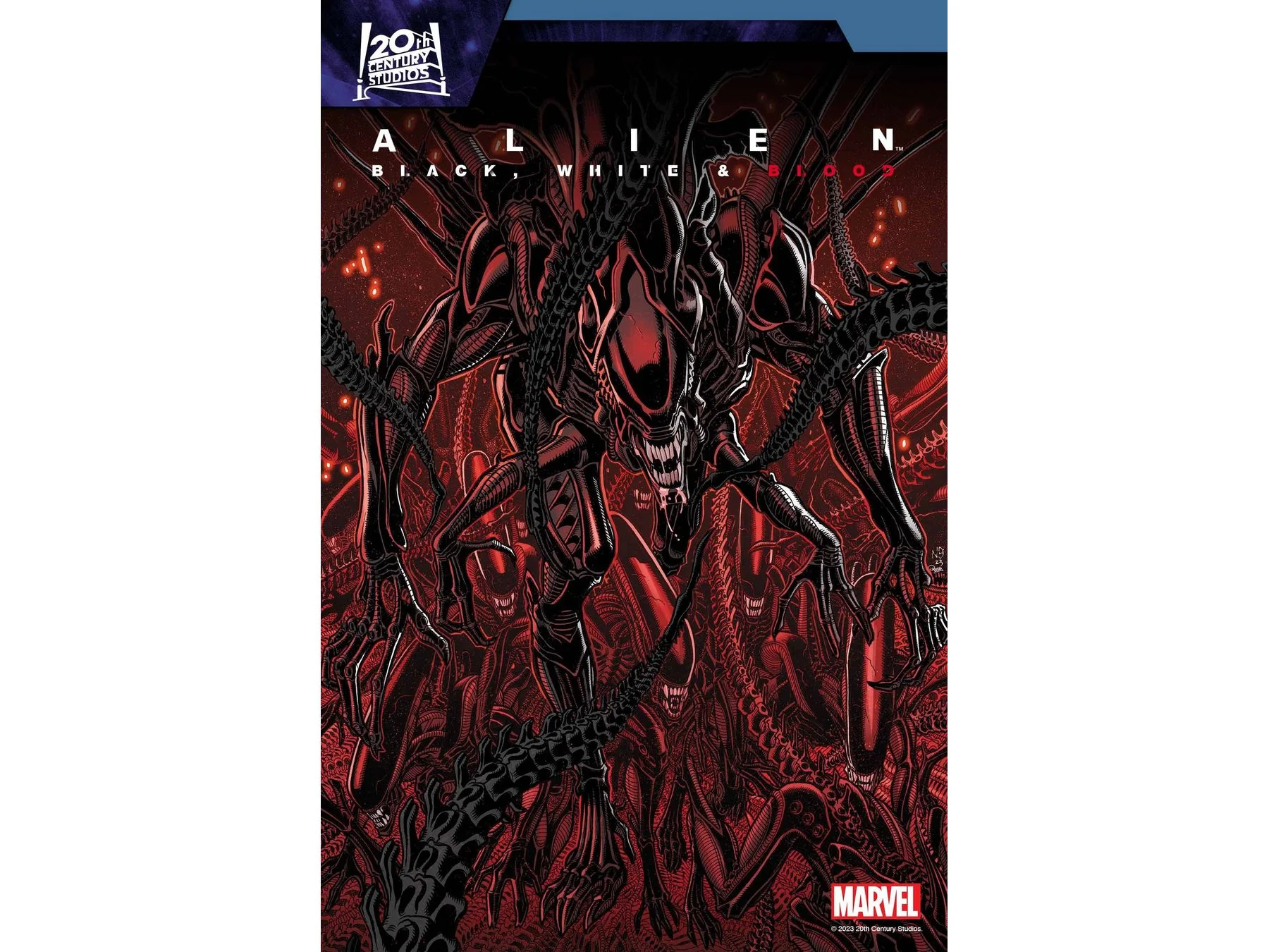 Marvel Comics - Alien Black White and Blood 002 (Cond. VF-) 21253