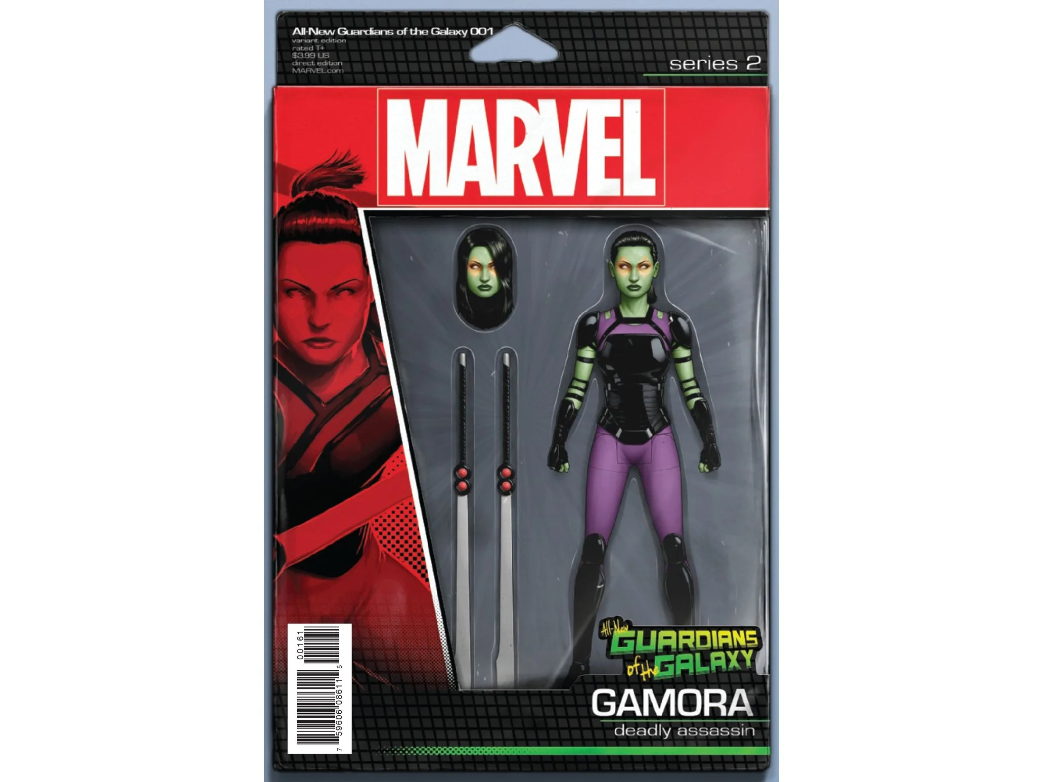 Marvel Comics - All New Guardians of the Galaxy (2017) 001 - Christopher Action Figure Variant Edition (Cond. VF-) 20186