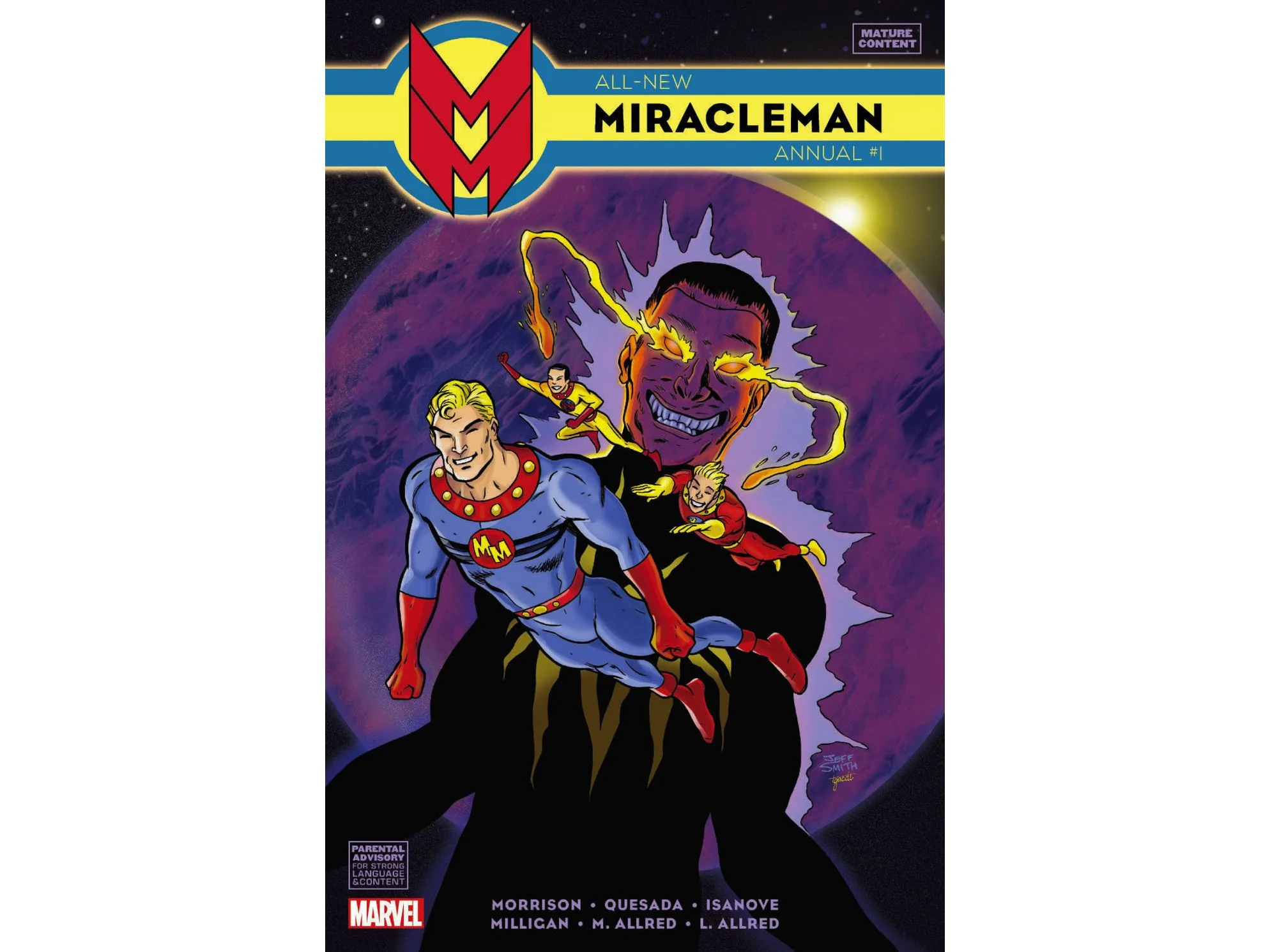Marvel Comics - All New Miracle Man Annual (2014) 001 - Smith Variant Edition (Cond. VF-) - 18732