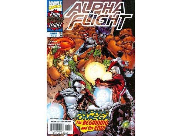Marvel Comics - Alpha Flight (1997 2nd Series) 011 (Cond. VG) - 10956