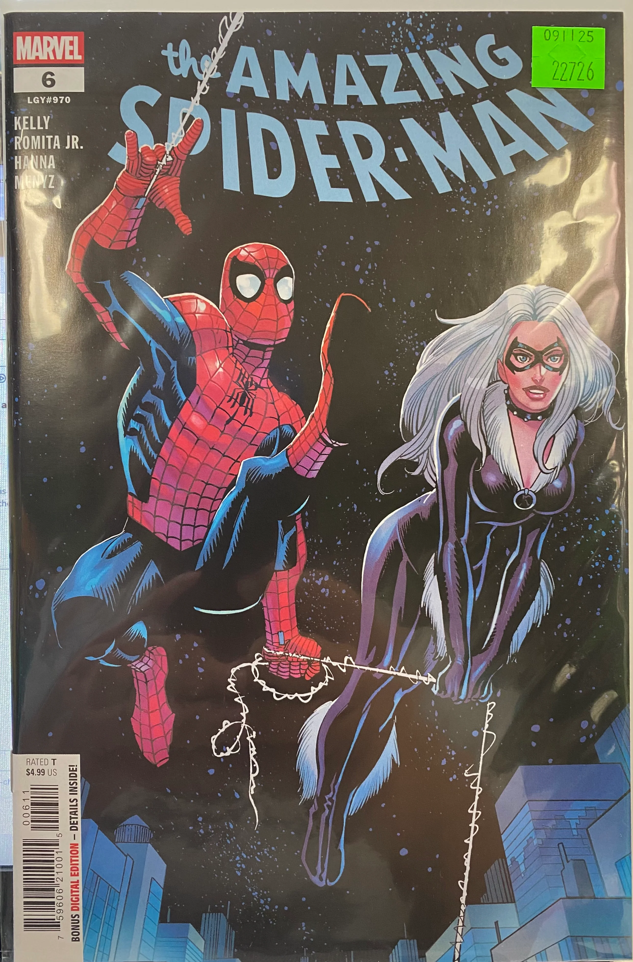 Marvel Comics - Amazing Spider-Man (2025 8th Series) 006 (Cond. VF-) - 22726
