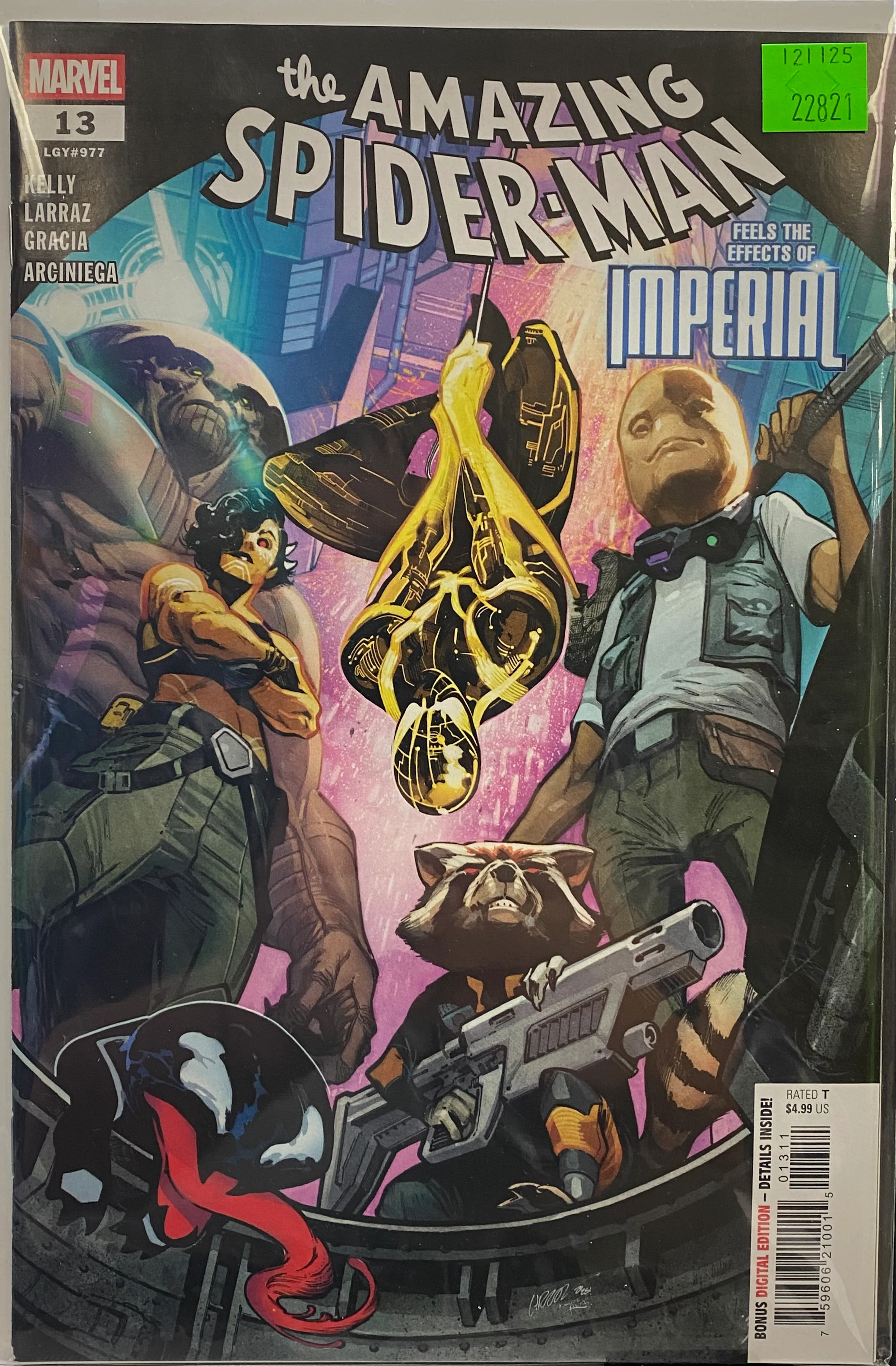 Marvel Comics - Amazing Spider-Man (2025 8th Series) 013 (Cond. VF-) - 22821