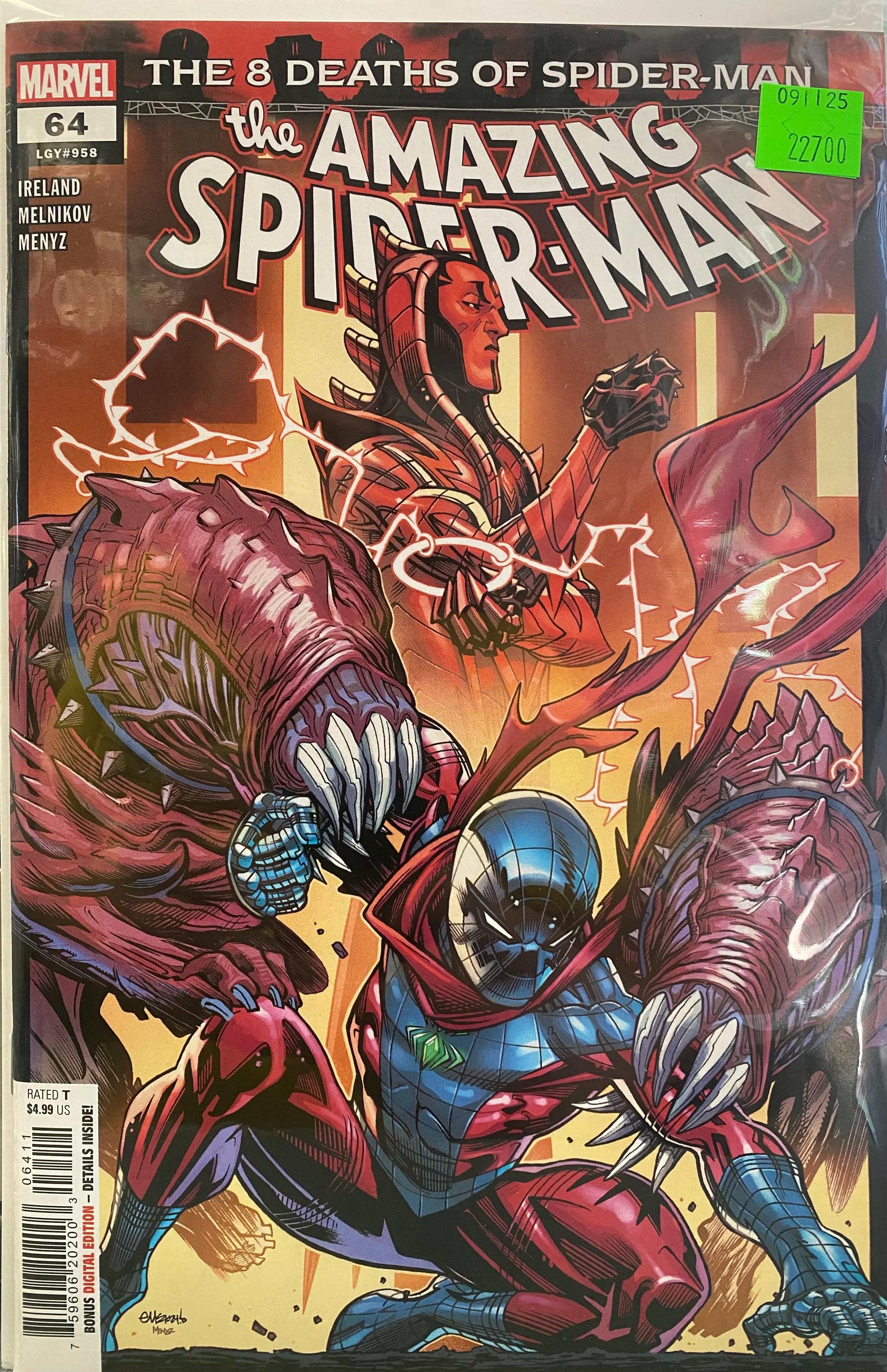 Marvel Comics - Amazing Spider-Man (2022 7th Series) 064 (Cond. VF-) - 22700