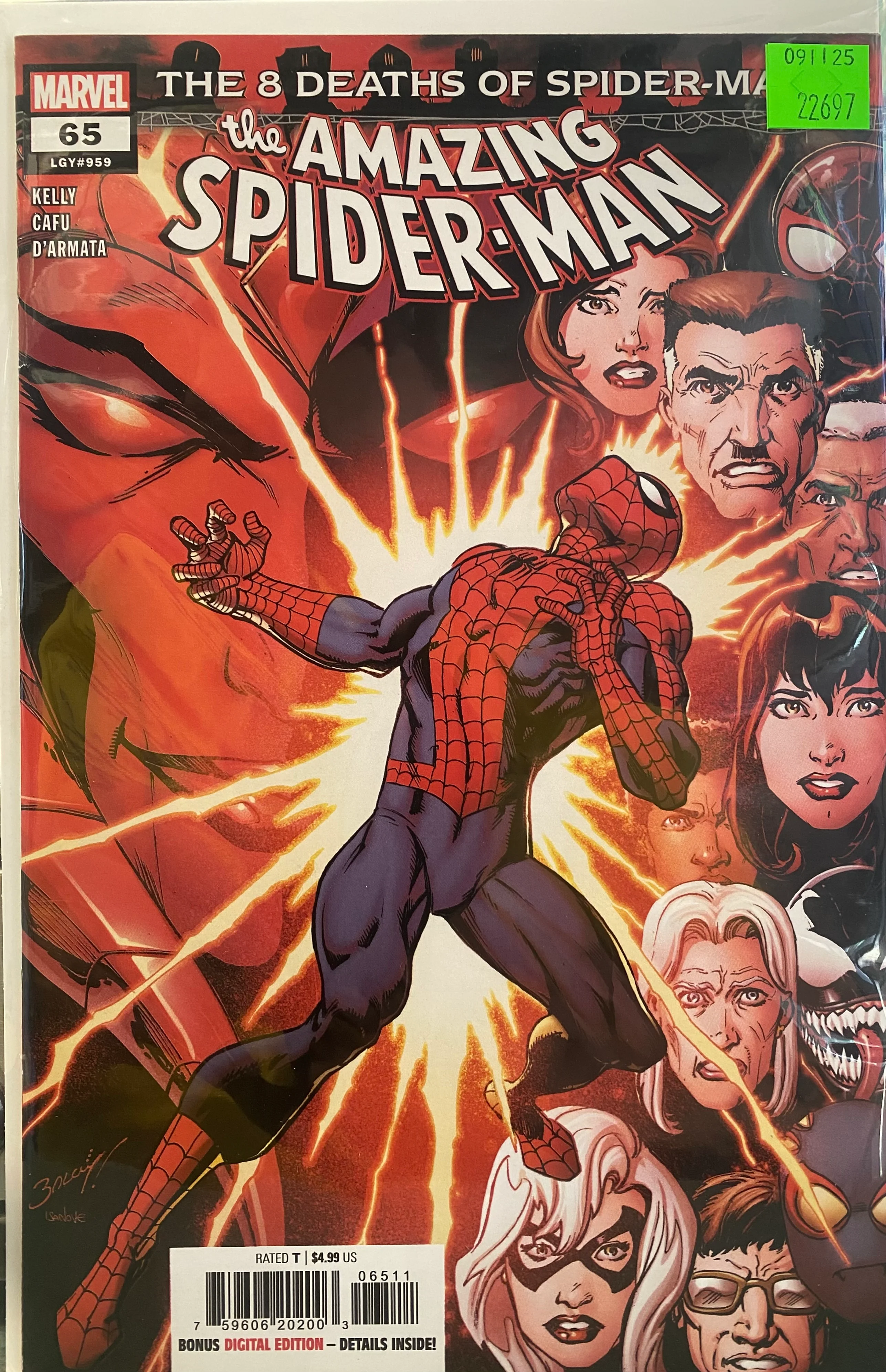 Marvel Comics - Amazing Spider-Man (2022 7th Series) 065 (Cond. VF-) - 22697