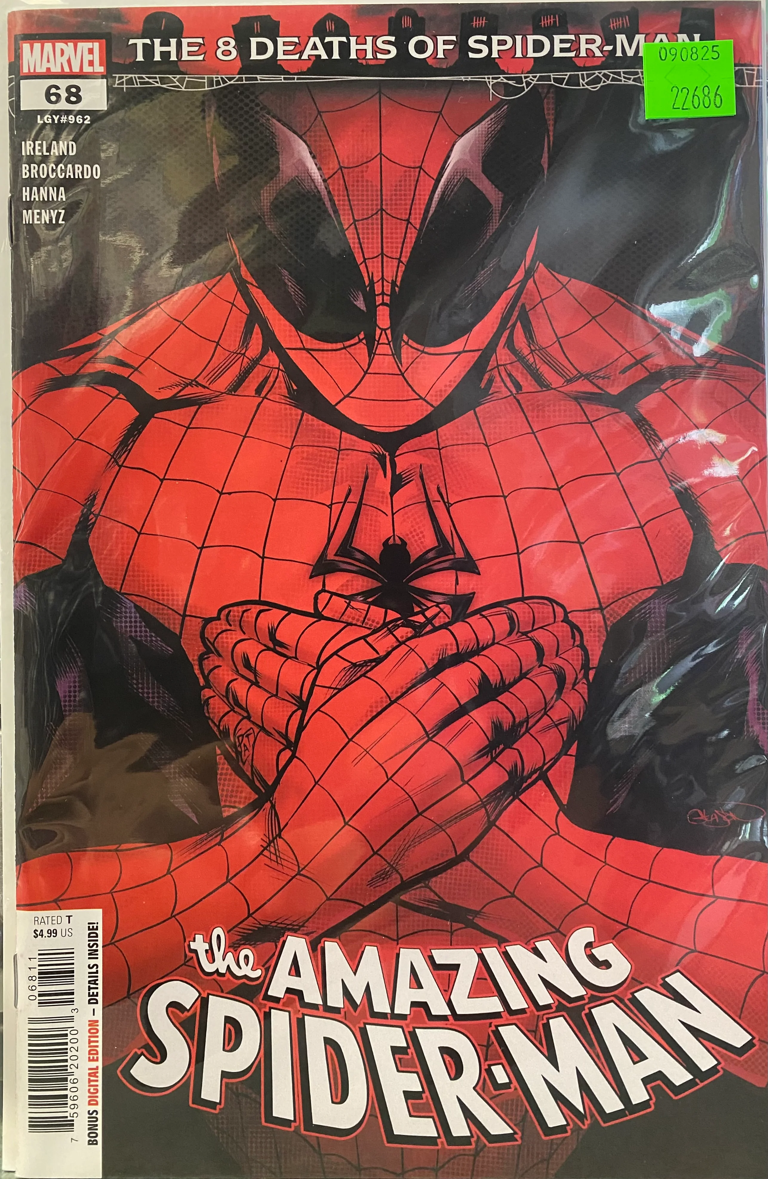 Marvel Comics - Amazing Spider-Man (2022 7th Series) 068 (Cond. VF-) - 22686