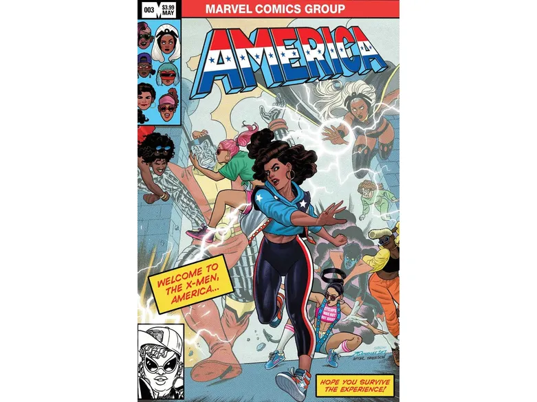 Marvel Comics - America (2017) 003 (Cond. VF-) 20183