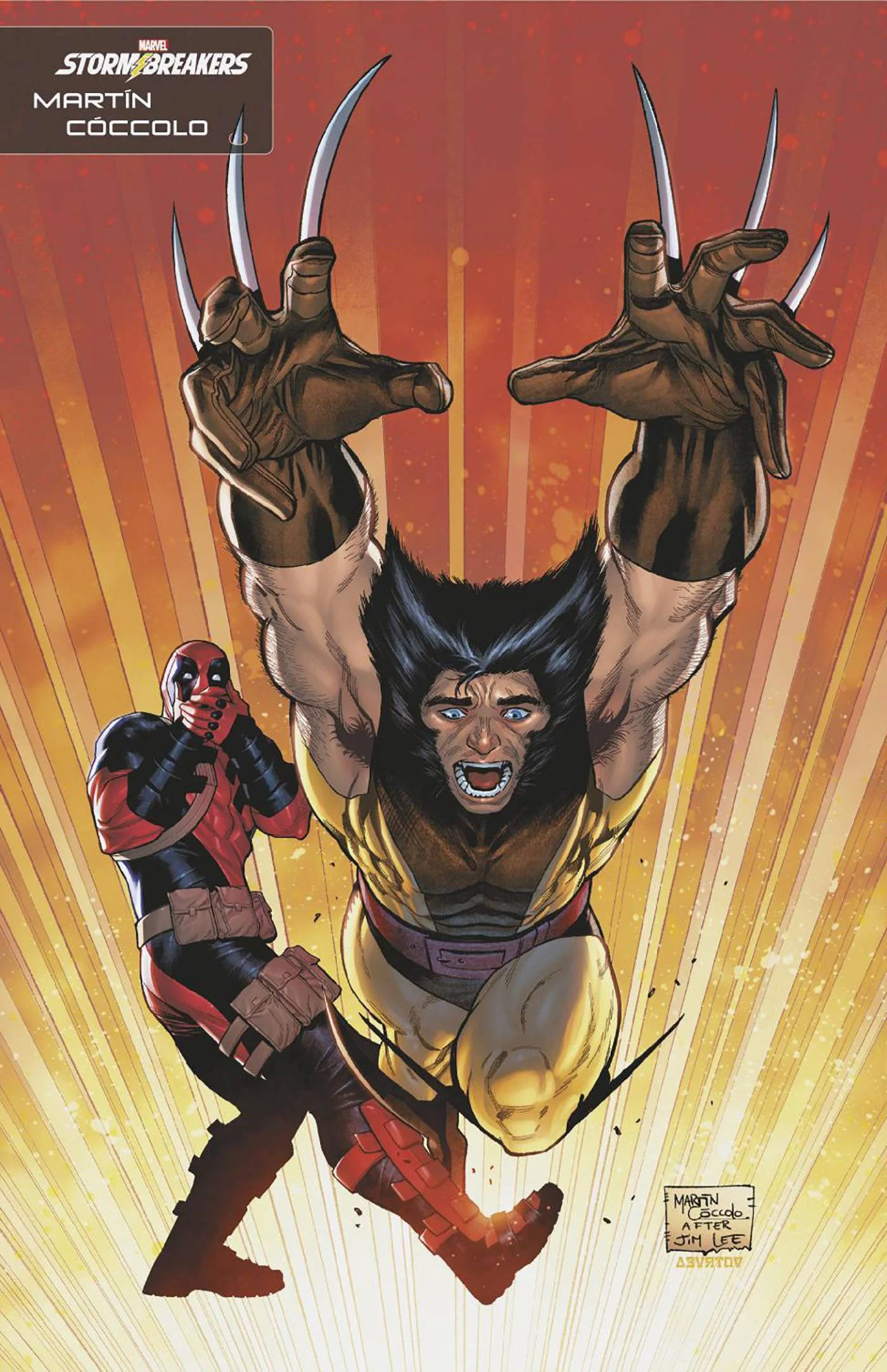 Marvel Comics - Avengers 016 - Martin Cocoolo Stormbreakers Variant Edition (Cond VF-) 22306