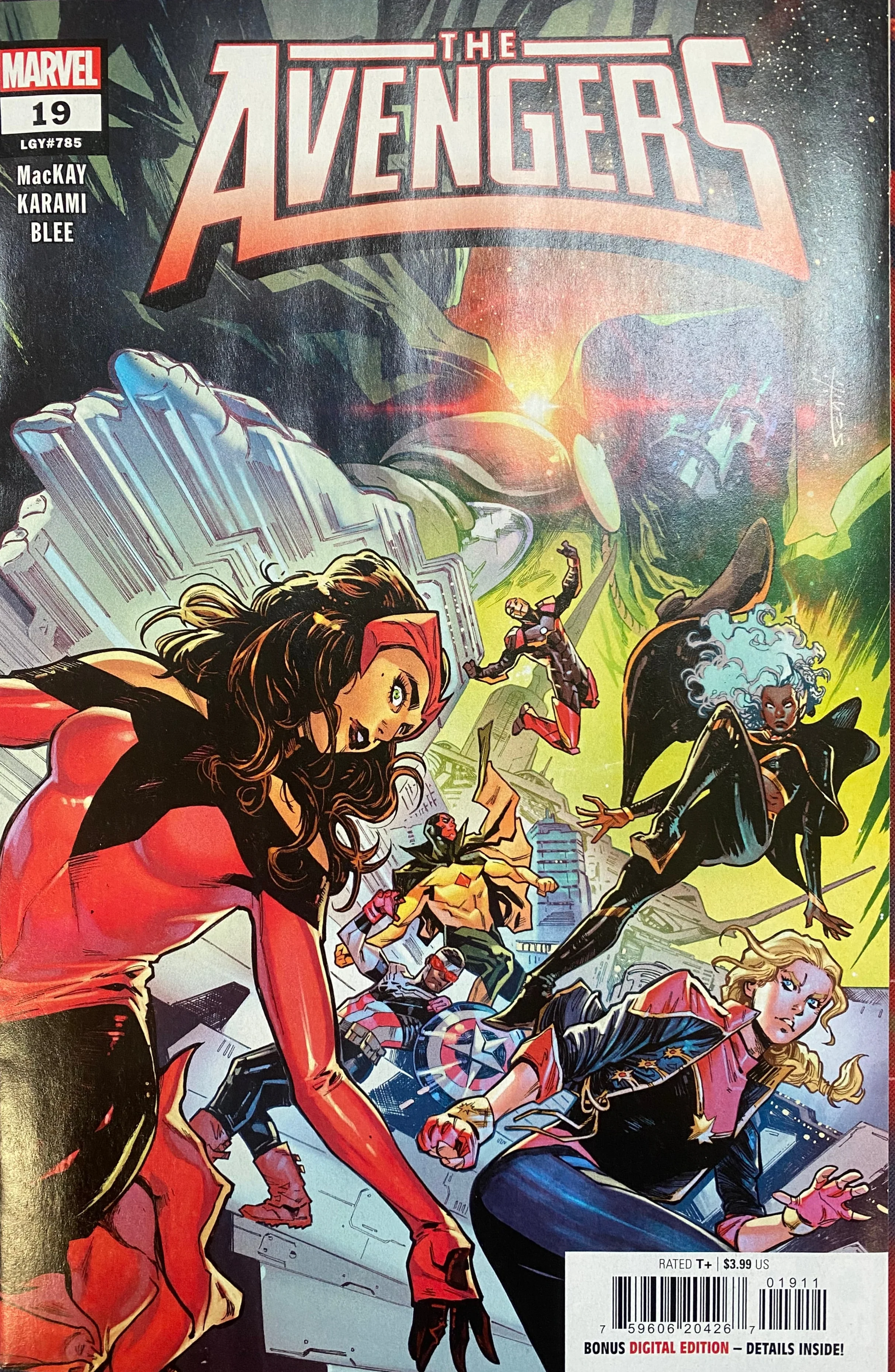 Marvel Comics - Avengers (2023) 019 (Cond VF-) - 22619