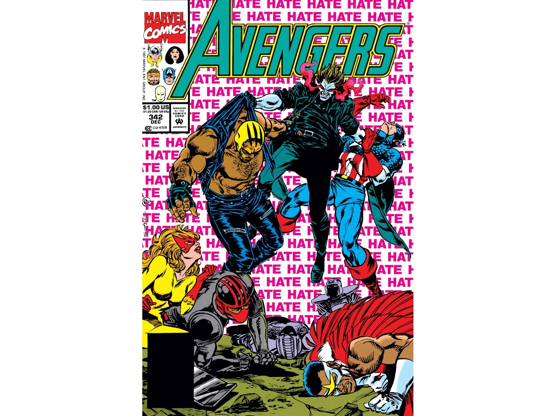 Marvel Comics - Avengers (1963 1st Series) 342 (Cond. VF-) - 19172