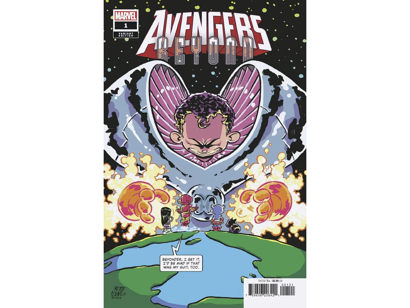 Marvel Comics - Avengers Beyond 001 of 5 (Cond VF-) - Young Variant Edition - 16320