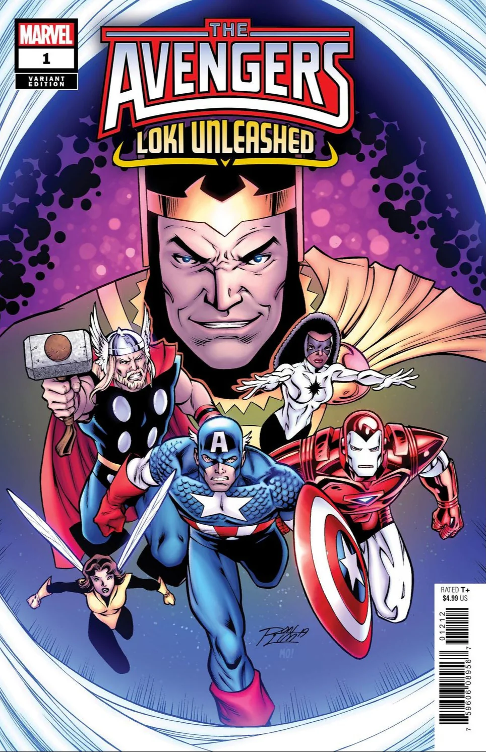 Marvel Comics - Avengers Loki Unleashed (2019) 001 - Cover B Lim Variant Edition (Cond. FN-) - 3816