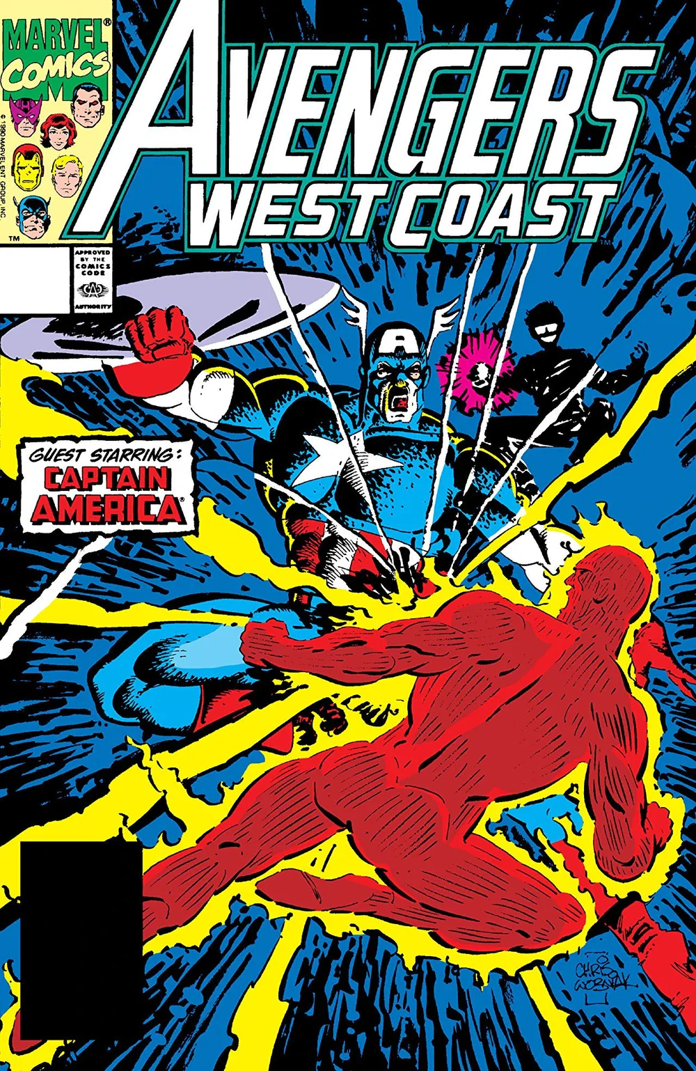 Marvel Comics - Avengers West Coast (1985) 064 (Cond. VG/FN) 21996