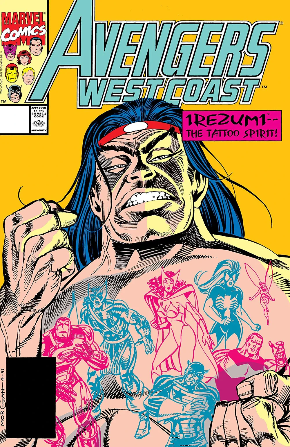 Marvel Comics - Avengers West Coast (1985) 072 (Cond. VG/FN) 21998