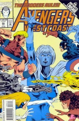 Marvel Comics - Avengers West Coast (1985) 096 (Cond. VG+) 21985