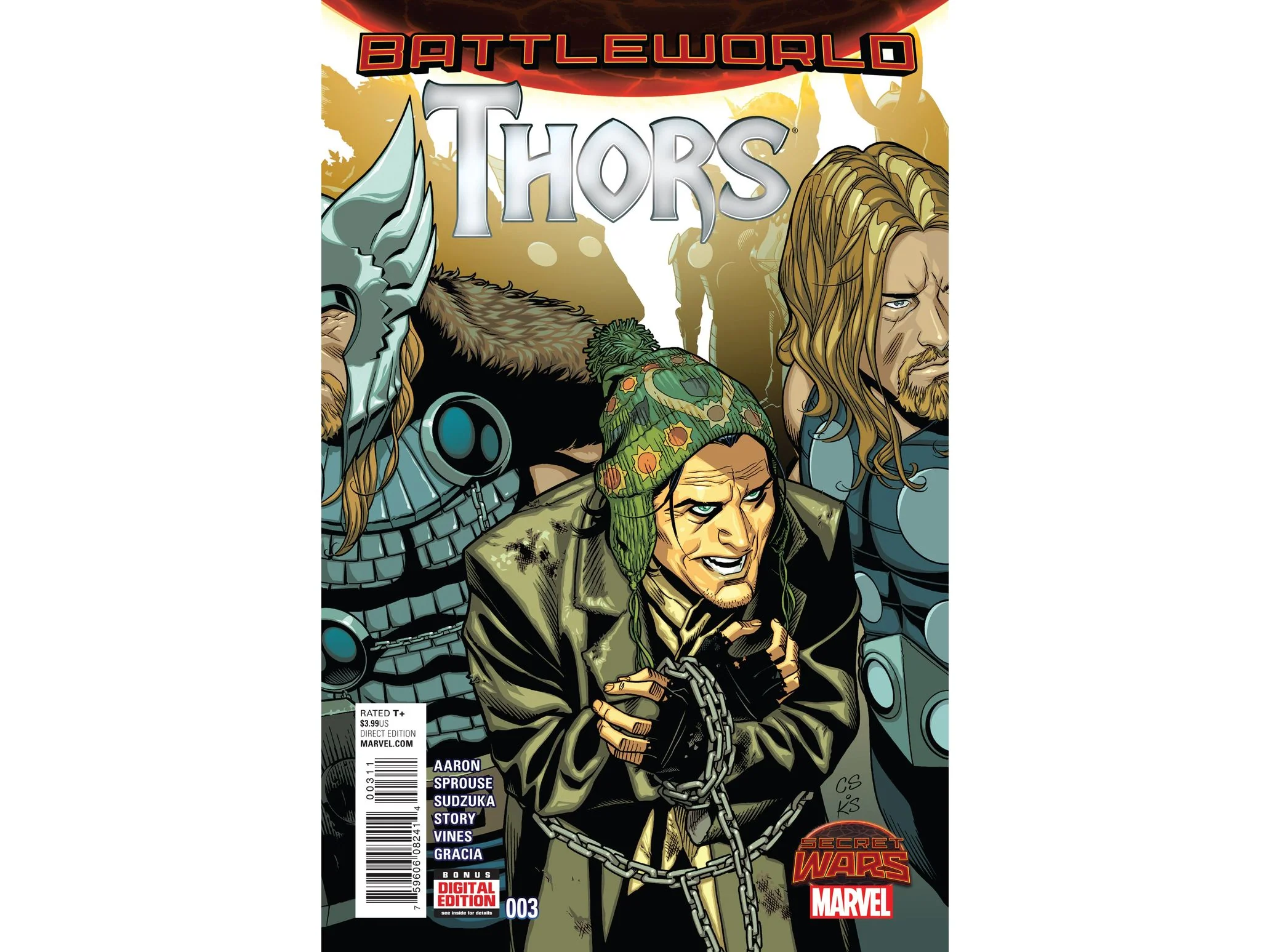 Marvel Comics - Battleworld: Thors 003 (Cond. VF-) - 17667