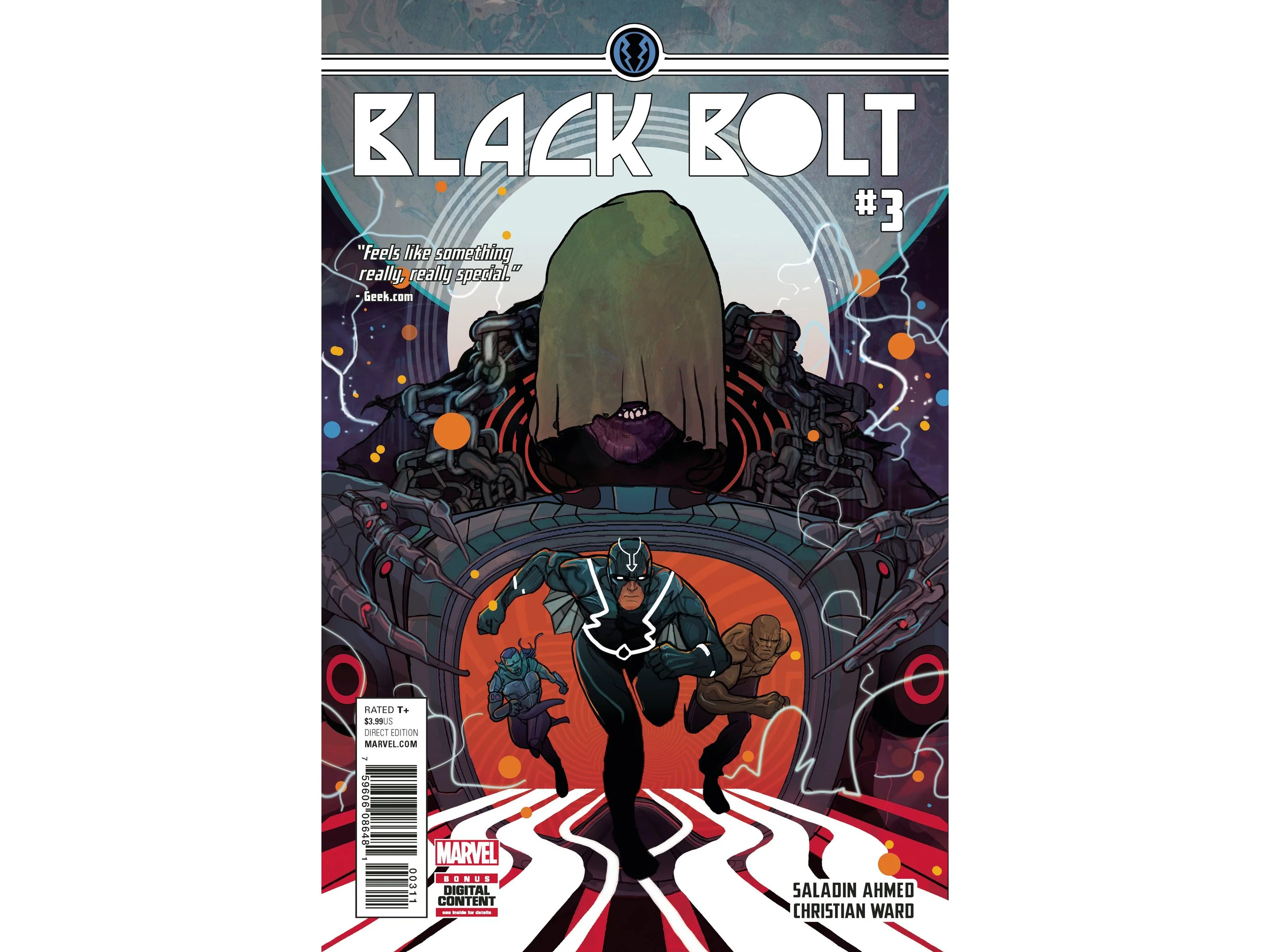 Marvel Comics - Black Bolt 003 (Cond. VF-) 19020
