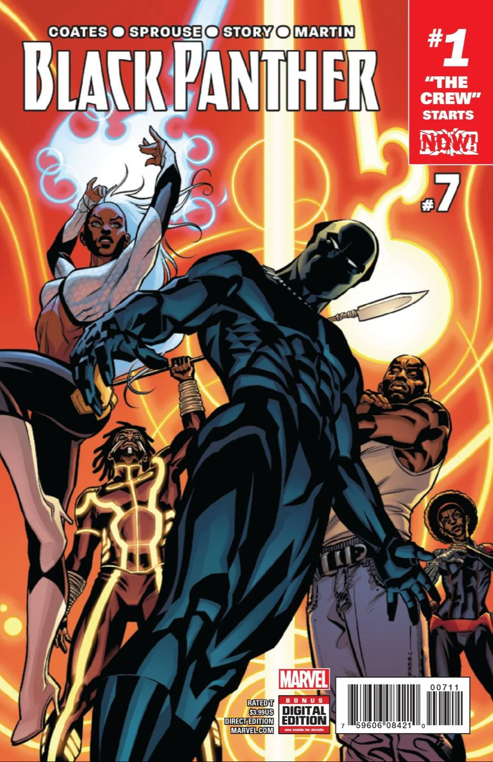 Marvel Comics - Black Panther (2016 5th Series) 007 (Cond. FN-) - 1464