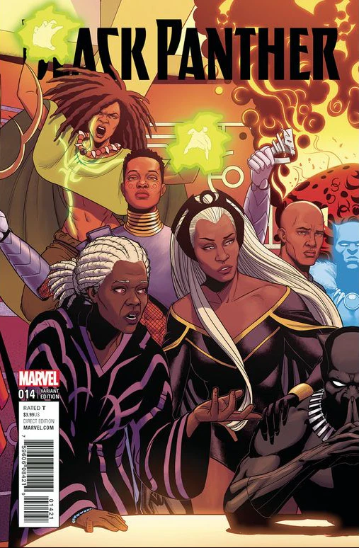 Marvel Comics - Black Panther (2016 5th Series) 014 - Connecting Variant Edition (Cond. FN+) - 1481