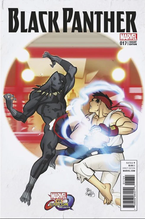 Marvel Comics - Black Panther (2016 5th Series) 017 - Marvel vs. Capcom Variant Edition (Cond. FN) - 1486