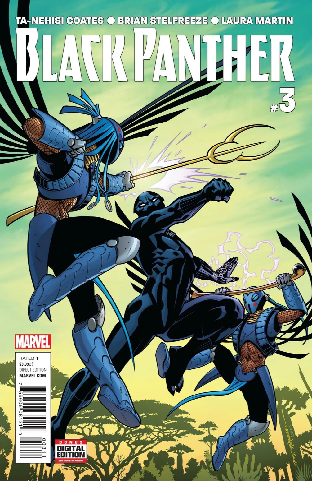 Marvel Comics - Black Panther (2016 5th Series) 003 (Cond. FN-) - 1458