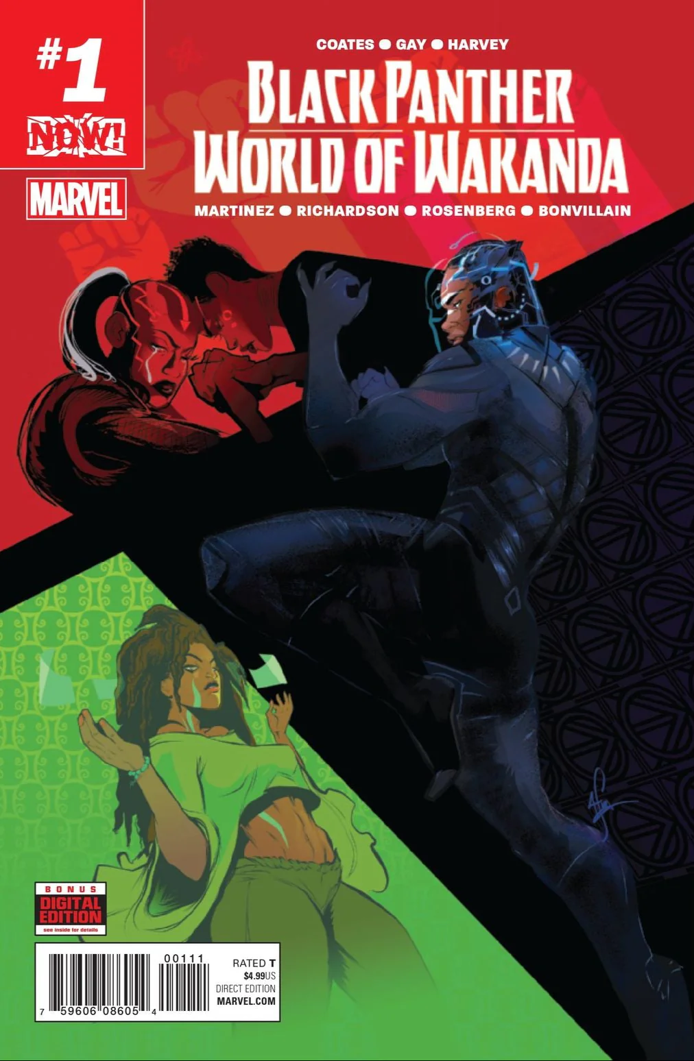 Marvel Comics - Black Panther World of Wakanda (2016) 001 (Cond. FN-) - 1452