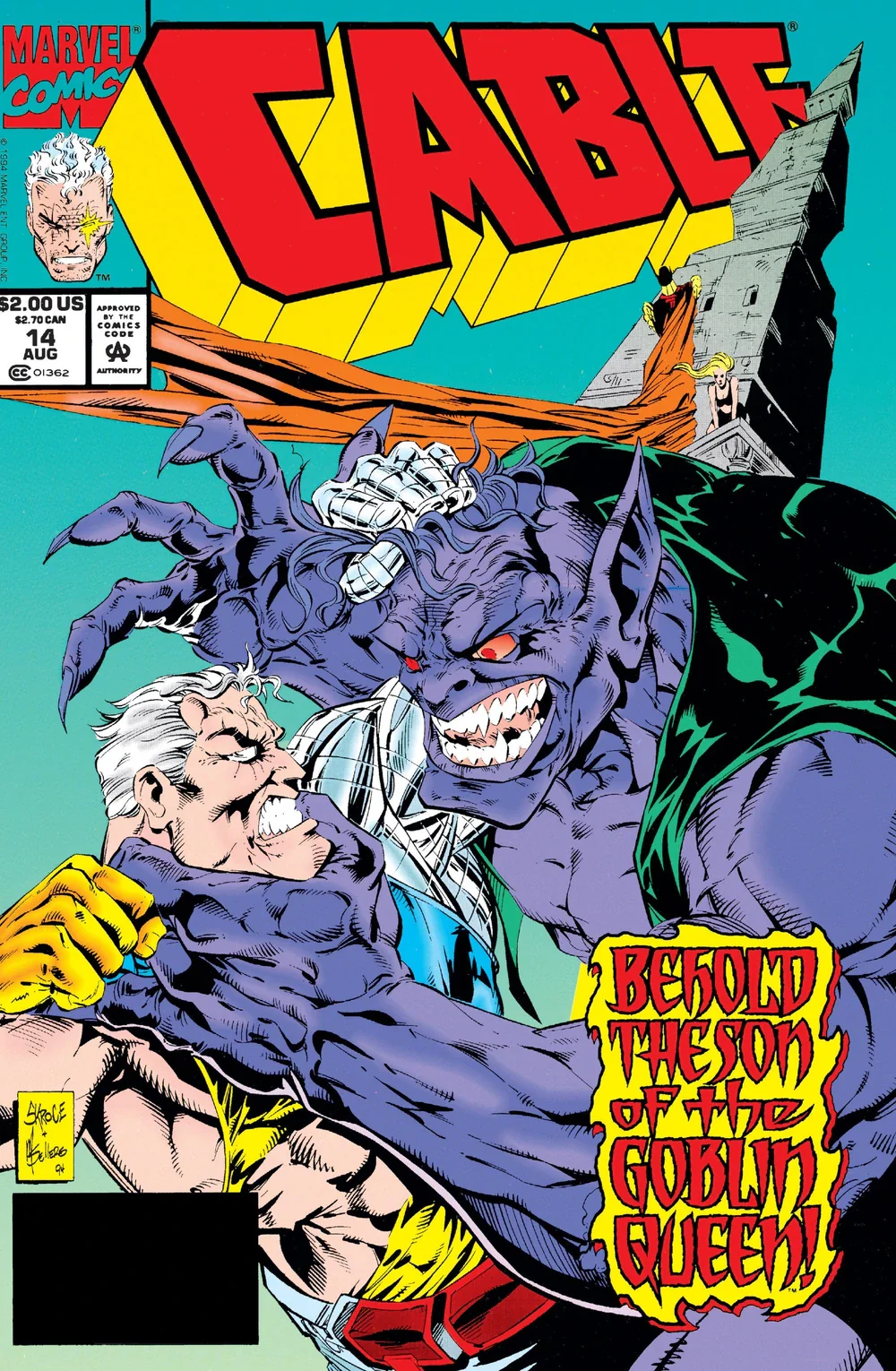 Marvel Comics - Cable (1993 1st Series) 014 (Cond. FN-) 21904