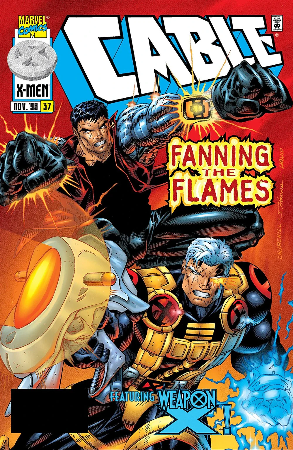 Marvel Comics - Cable (1993 1st Series) 037 (Cond. FN-) 21882