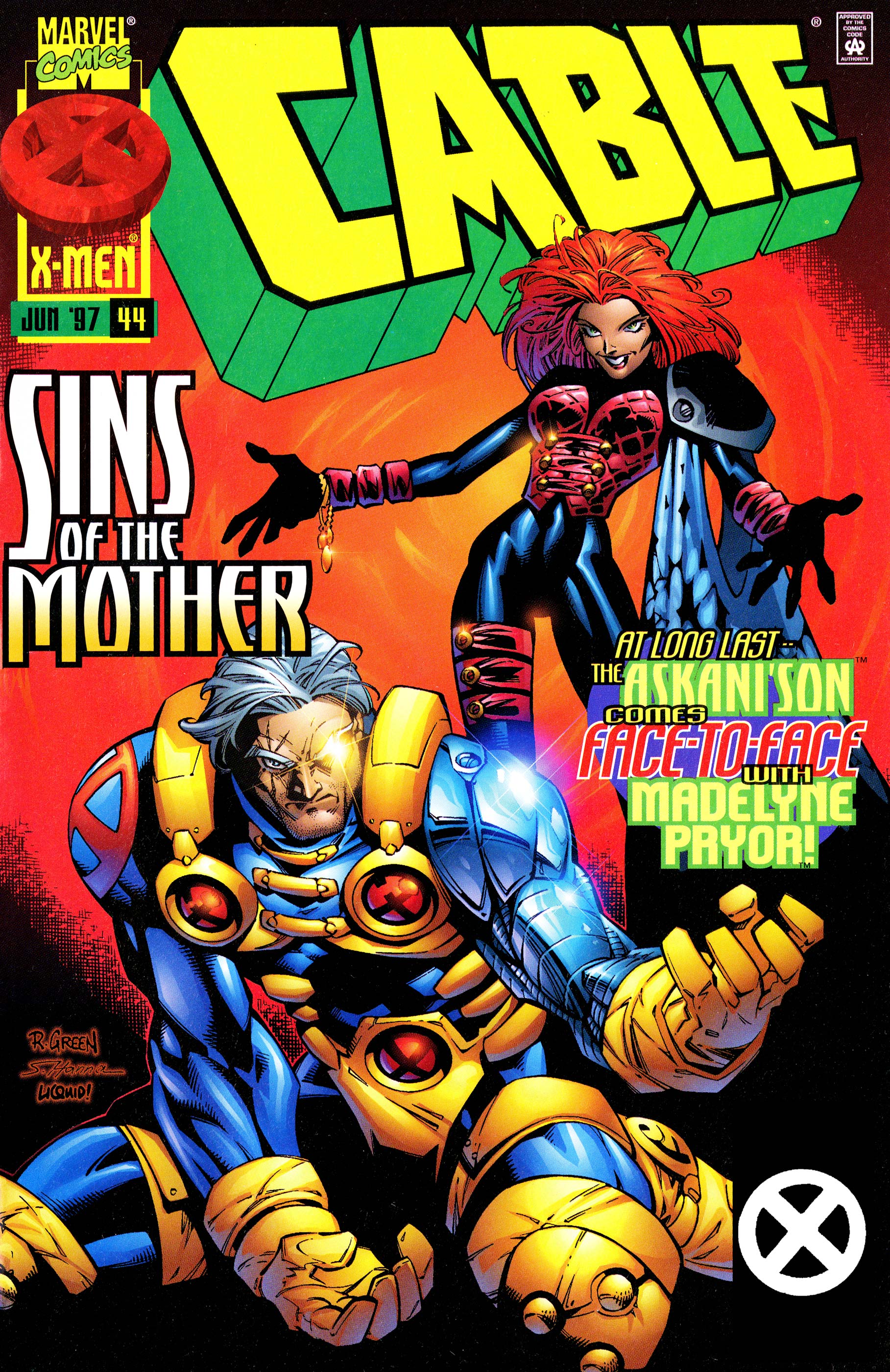 Marvel Comics - Cable (1993 1st Series) 044 (Cond. FN+) 21864