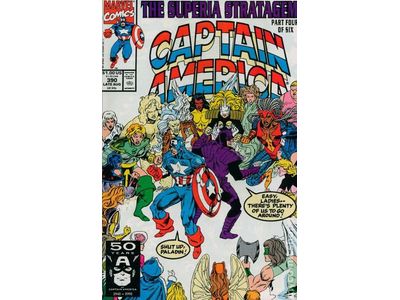 Marvel Comics - Captain America (1968 1st Series) 390 (Cond. VF-) - 7285