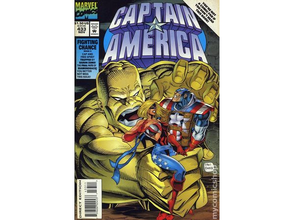 Marvel Comics - Captain America (1968 1st Series) 433 - 7304