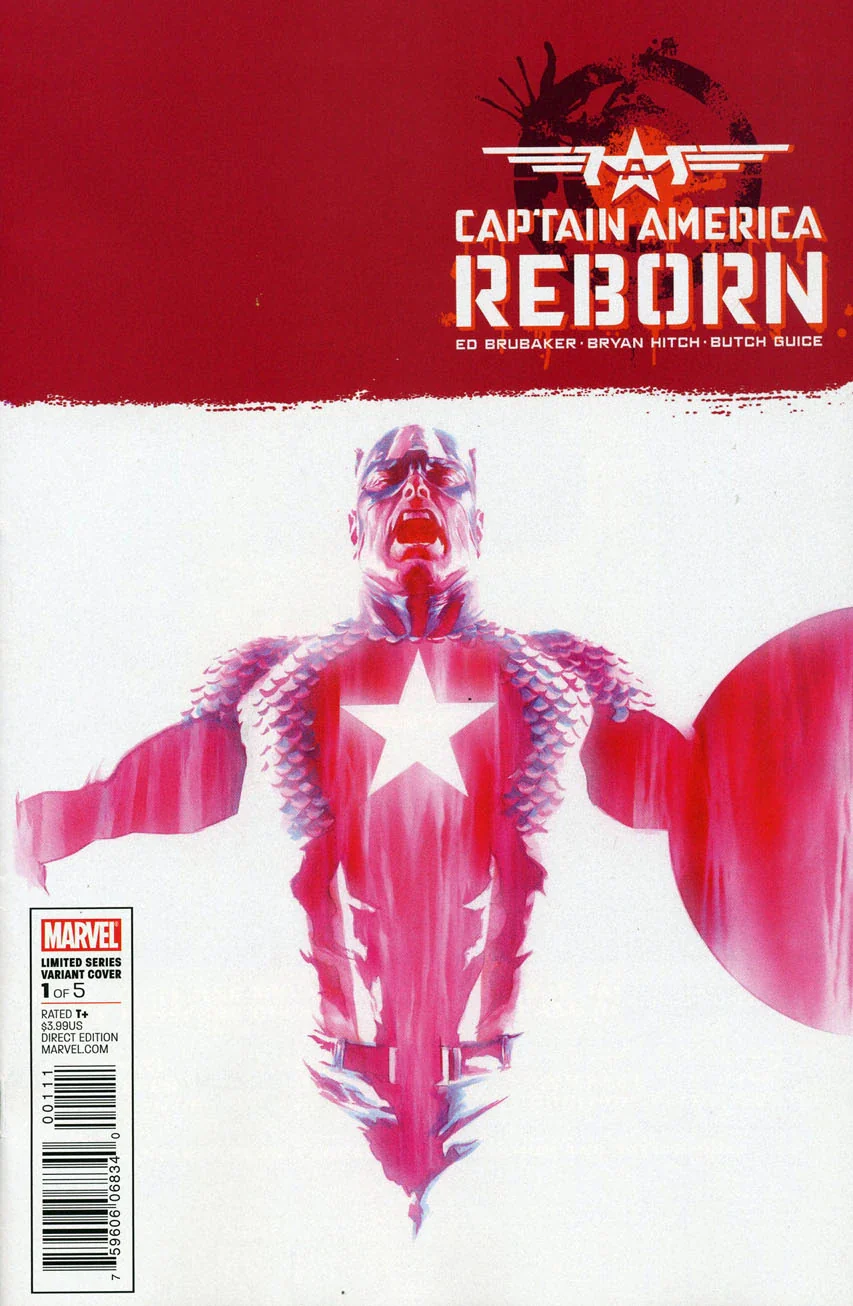 Marvel Comics - Captain America Reborn (2009) 001 CVR B Alex Ross Variant Edition (Cond. VG+) 21876