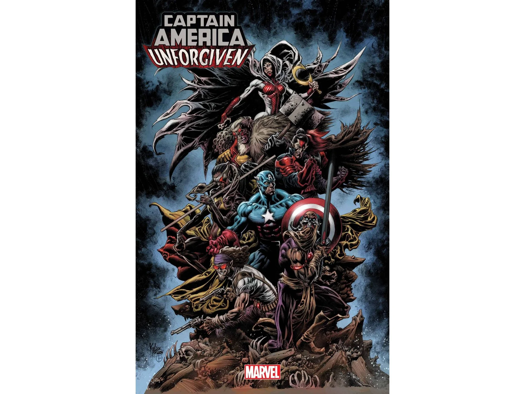 Marvel Comics - Captain America Unforgiven 001 (Cond. VF-) - 16887