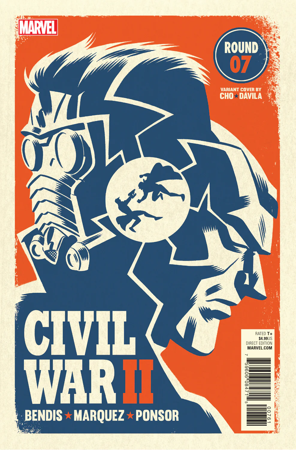 Marvel Comics - Civil War II (2016) 007 - Cho Variant Edition (Cond. FN+) - 0375