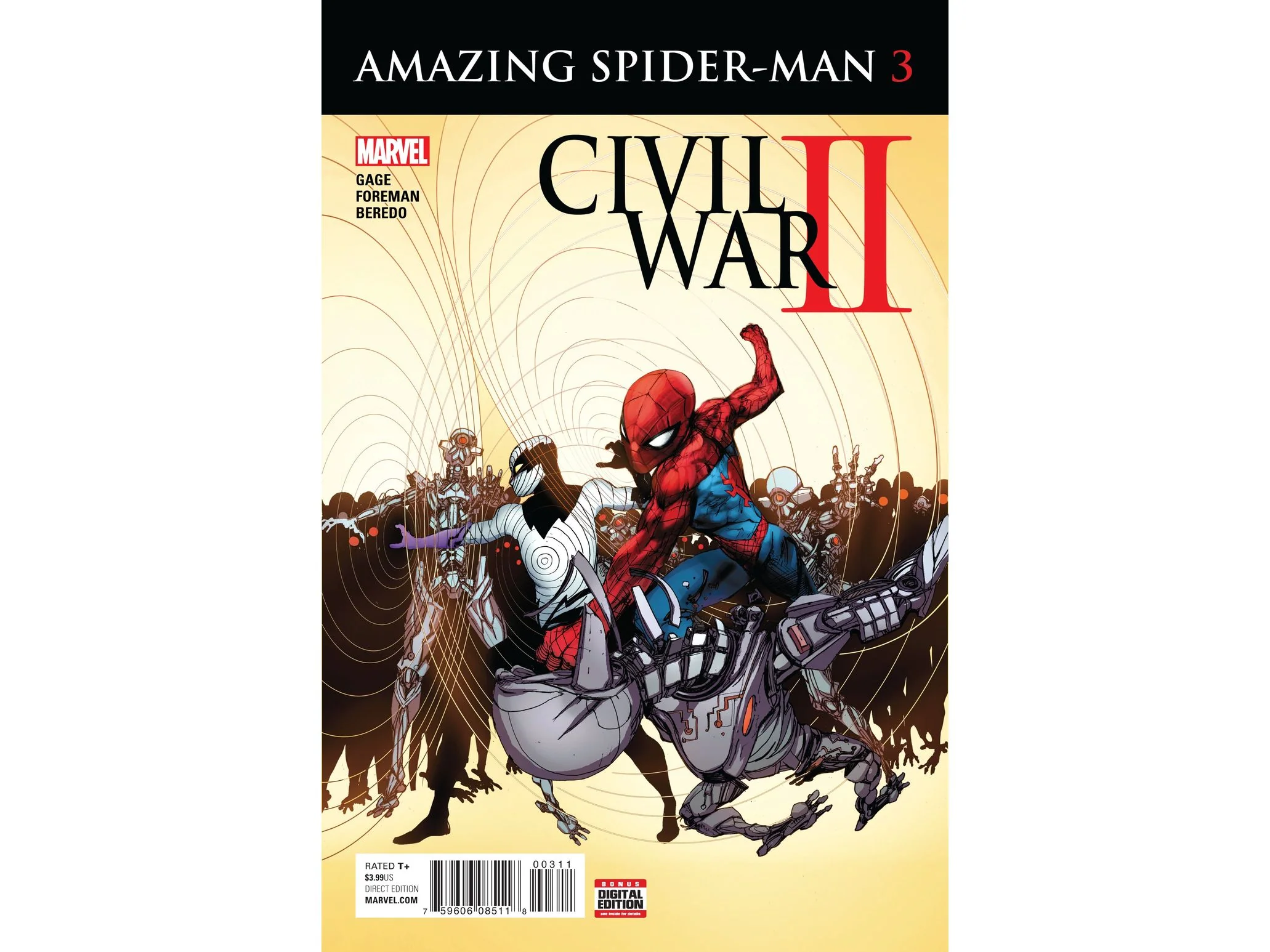 Marvel Comics - Civil War Spider-Man 003 (Cond. VF-) 17809