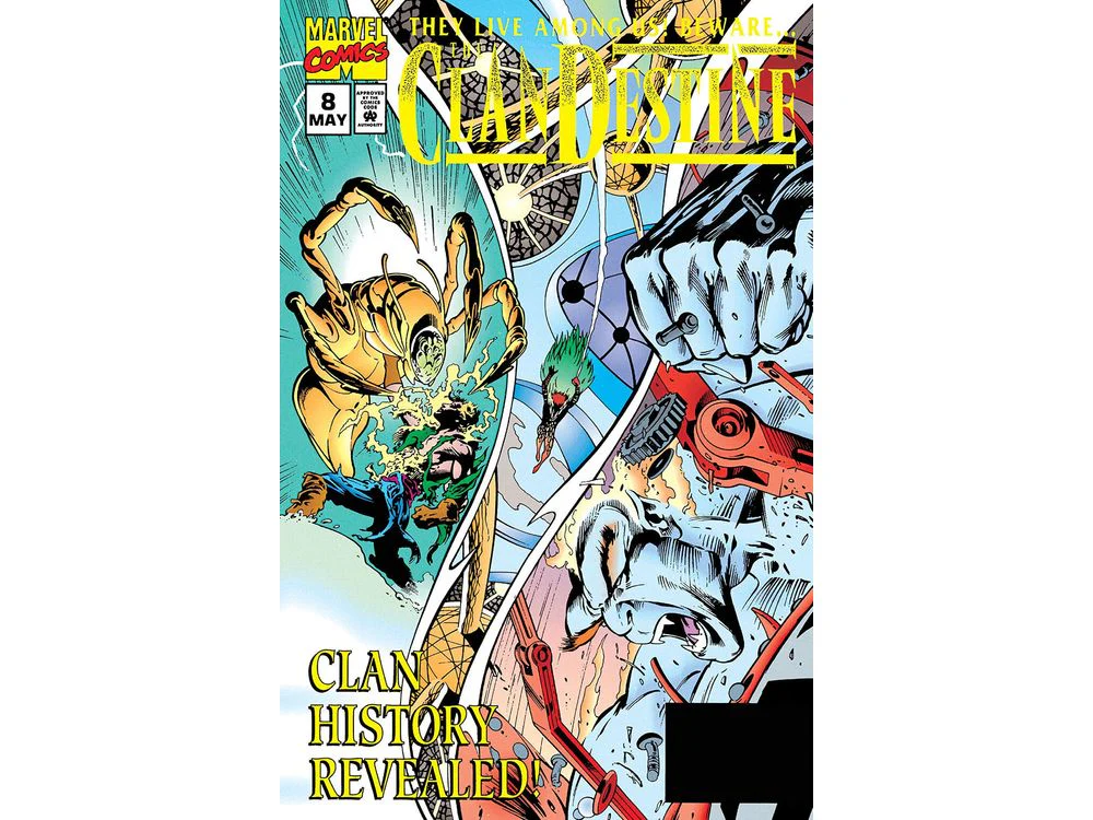 Marvel Comics - Clandestine (1994 1st Series) 008 (Cond. FN+) 20311