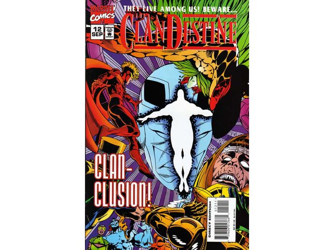 Marvel Comics - Clandestine (1994 1st Series) 012 (Cond. FN+) 20315