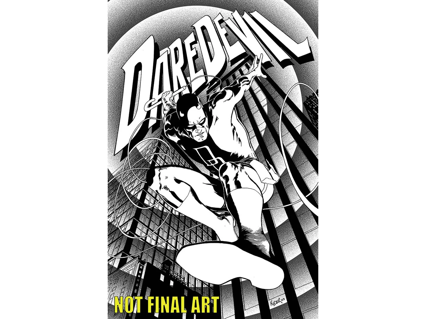 Marvel Comics - Daredevil 001 (2023) (Cond. VF-) - Aaron Kuder Variant Edition - 18848