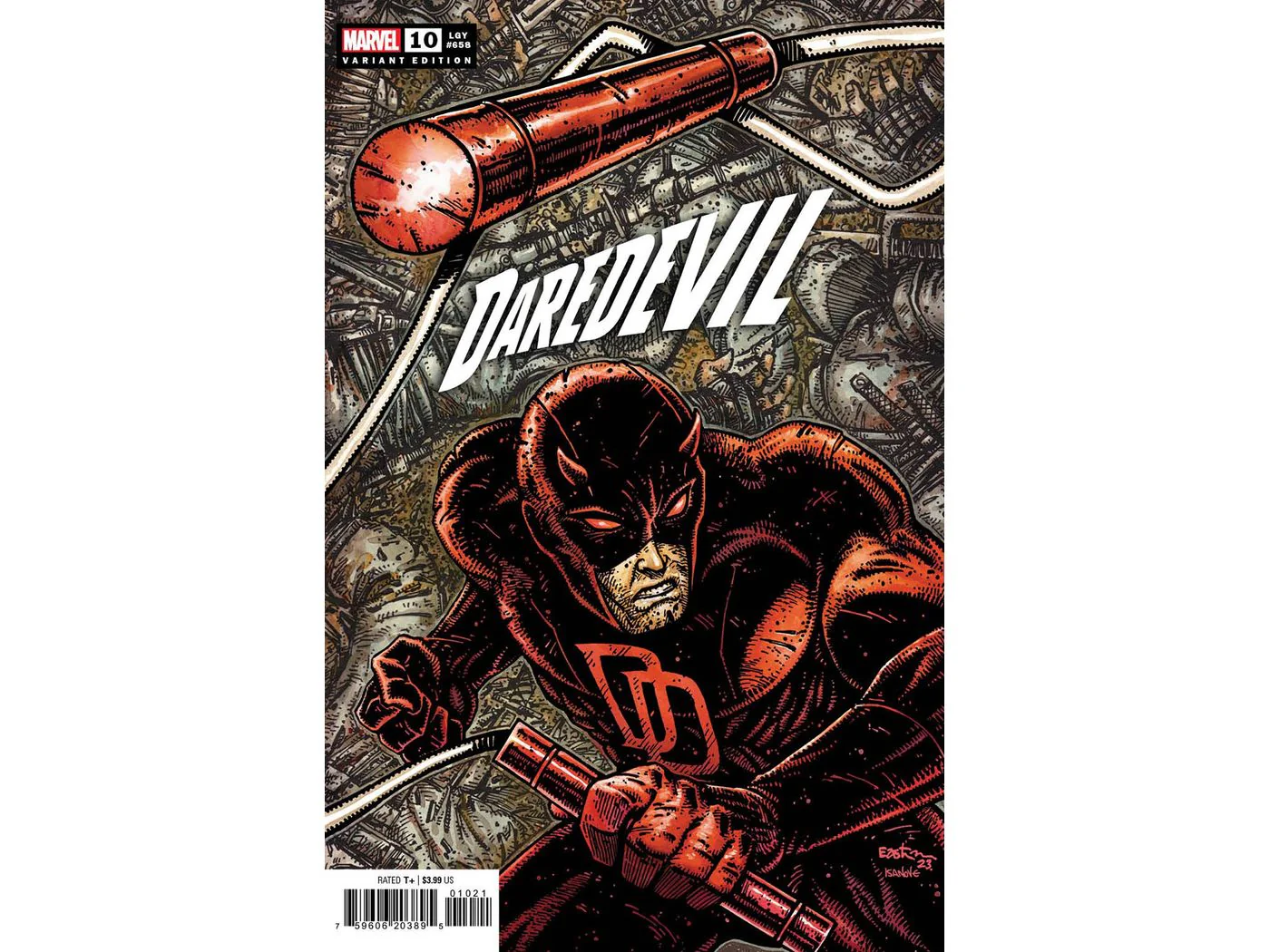Marvel Comics - Daredevil 010 - Eastman Variant Edition (Cond. VF-) - 17099